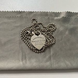 Tiffany & Co. Heart Tag Pendant Necklace